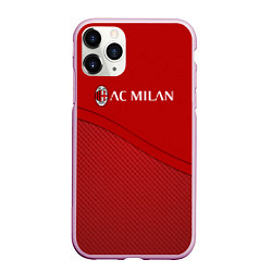 Чехол iPhone 11 Pro матовый МИЛАН Sport Абстракция, цвет: 3D-розовый