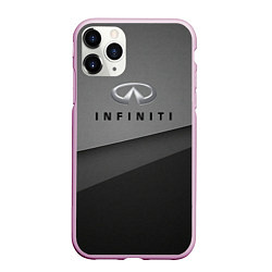 Чехол iPhone 11 Pro матовый Infinity, цвет: 3D-розовый