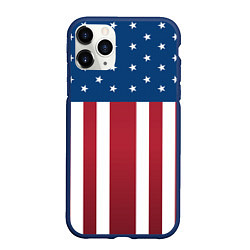 Чехол iPhone 11 Pro матовый Как у Кит Флинта Продиджи, цвет: 3D-тёмно-синий