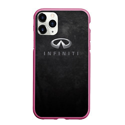 Чехол iPhone 11 Pro матовый Infinity 2020, цвет: 3D-малиновый