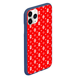 Чехол iPhone 11 Pro матовый Red Dope Ski Mask Camo Dope Street Market, цвет: 3D-тёмно-синий — фото 2