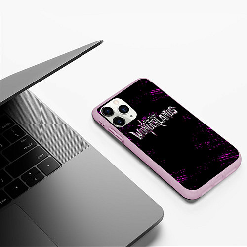 Чехол iPhone 11 Pro матовый Tiny Tina’s Wonderlands: Logo / 3D-Розовый – фото 3