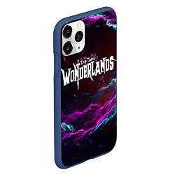 Чехол iPhone 11 Pro матовый Tiny Tinas Wonderlands, logo, цвет: 3D-тёмно-синий — фото 2