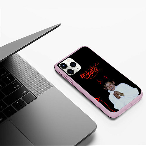 Чехол iPhone 11 Pro матовый Кизару Мас Фуэрте Mas Fuerte Kizaru Обложка / 3D-Розовый – фото 3