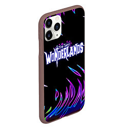 Чехол iPhone 11 Pro матовый Tiny Tinas Wonderlands, Лого, цвет: 3D-коричневый — фото 2