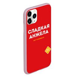 Чехол iPhone 11 Pro матовый СЛАДКАЯ АНЖЕЛА, цвет: 3D-розовый — фото 2