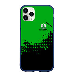 Чехол iPhone 11 Pro матовый Skoda Auto Logo