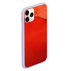 Чехол iPhone 11 Pro матовый Тряпочка, цвет: 3D-светло-сиреневый — фото 2