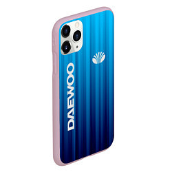 Чехол iPhone 11 Pro матовый DAEWOO спорт, цвет: 3D-розовый — фото 2