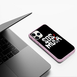 Чехол iPhone 11 Pro матовый ZillaKami x SosMula City Morgue, цвет: 3D-розовый — фото 2