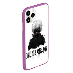 Чехол iPhone 11 Pro матовый True ghoul Dead Inside, цвет: 3D-фиолетовый — фото 2