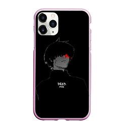 Чехол iPhone 11 Pro матовый True Dead Inside, цвет: 3D-розовый