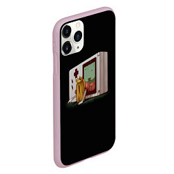 Чехол iPhone 11 Pro матовый The Ring of Mario, цвет: 3D-розовый — фото 2