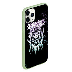 Чехол iPhone 11 Pro матовый Babymetal бэбиметалл, цвет: 3D-салатовый — фото 2