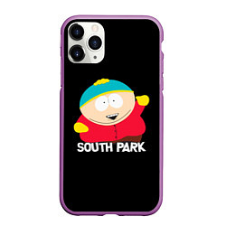 Чехол iPhone 11 Pro матовый Южный парк - Эрик Eric, цвет: 3D-фиолетовый