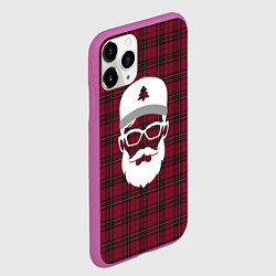 Чехол iPhone 11 Pro матовый Хипстер русская версия, цвет: 3D-фиолетовый — фото 2