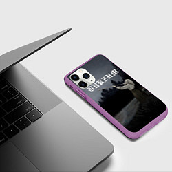 Чехол iPhone 11 Pro матовый Burzum - Filosofem, цвет: 3D-фиолетовый — фото 2