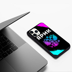 Чехол iPhone 11 Pro матовый Ярик Россия, цвет: 3D-черный — фото 2
