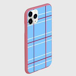 Чехол iPhone 11 Pro матовый ШКОЛЬНАЯ ФОРМА МАРИН КИТАГАВА, цвет: 3D-малиновый — фото 2