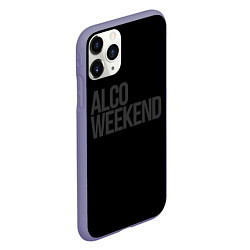 Чехол iPhone 11 Pro матовый Alco weekend, цвет: 3D-серый — фото 2