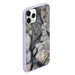 Чехол iPhone 11 Pro матовый Climbing Extreme, цвет: 3D-светло-сиреневый — фото 2