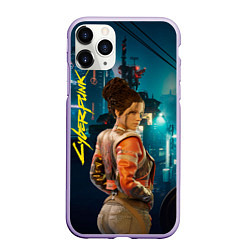 Чехол iPhone 11 Pro матовый Панам Nightcity, цвет: 3D-светло-сиреневый