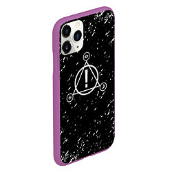 Чехол iPhone 11 Pro матовый Panic at the disco, цвет: 3D-фиолетовый — фото 2