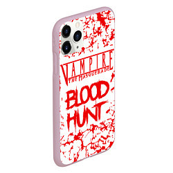 Чехол iPhone 11 Pro матовый Vampire The Masquerade Bloodhunt, лого, цвет: 3D-розовый — фото 2
