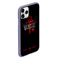 Чехол iPhone 11 Pro матовый BloodHunt, цвет: 3D-серый — фото 2