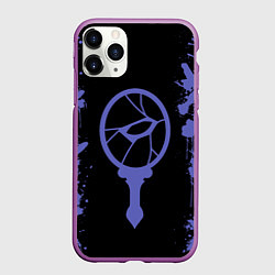 Чехол iPhone 11 Pro матовый Малкавиан The Masquerade Bloodhunt, цвет: 3D-фиолетовый