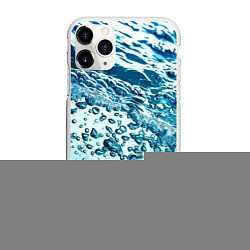 Чехол iPhone 11 Pro матовый Wave Pacific ocean, цвет: 3D-белый