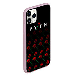 Чехол iPhone 11 Pro матовый Payton Moormeie pattern rose, цвет: 3D-розовый — фото 2