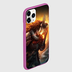 Чехол iPhone 11 Pro матовый MALENIA - МАЛЕНИЯ ELDEN RING ЕЛДЕН РИНГ, цвет: 3D-фиолетовый — фото 2