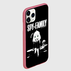 Чехол iPhone 11 Pro матовый Аня Форджер Семья Шпиона Spy x Family, цвет: 3D-малиновый — фото 2