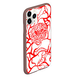 Чехол iPhone 11 Pro матовый Velial squad деревья, цвет: 3D-коричневый — фото 2