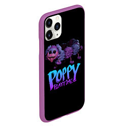 Чехол iPhone 11 Pro матовый POPPY PLAYTIME PJ Pug-a-Pillar, цвет: 3D-фиолетовый — фото 2