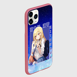 Чехол iPhone 11 Pro матовый Marin Kitagawa: Heaven Art, цвет: 3D-малиновый — фото 2
