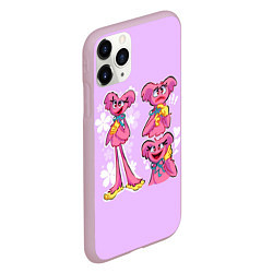 Чехол iPhone 11 Pro матовый РАЗНАЯ КИССИ МИССИ KISSY MISSY, цвет: 3D-розовый — фото 2