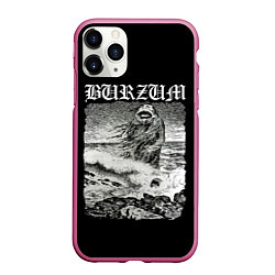 Чехол iPhone 11 Pro матовый Burzum - The Sea Monster, цвет: 3D-малиновый