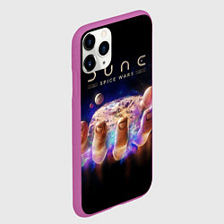 Чехол iPhone 11 Pro матовый Dune spice wars, цвет: 3D-фиолетовый — фото 2