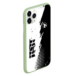 Чехол iPhone 11 Pro матовый ГРОТ GROT, цвет: 3D-салатовый — фото 2