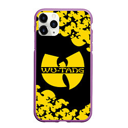 Чехол iPhone 11 Pro матовый Wu bats, цвет: 3D-фиолетовый