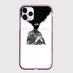 Чехол iPhone 11 Pro матовый Royal Blood дебютный альбом, цвет: 3D-фиолетовый