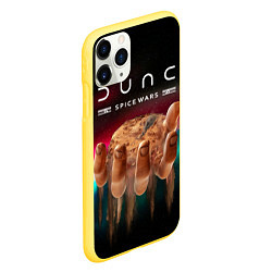 Чехол iPhone 11 Pro матовый Dune: Spice Wars Дюна: Космические войны, цвет: 3D-желтый — фото 2