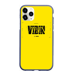 Чехол iPhone 11 Pro матовый FORTNITE VIBIN, цвет: 3D-серый