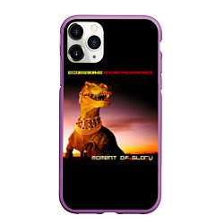 Чехол iPhone 11 Pro матовый DVD Moment Of Glory - Scorpions feat Berliner Phil, цвет: 3D-фиолетовый