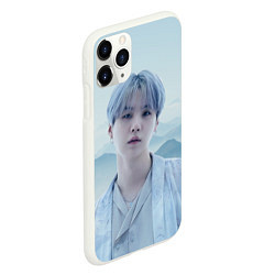 Чехол iPhone 11 Pro матовый MIN YOONGI BTS YET TO COME, цвет: 3D-белый — фото 2