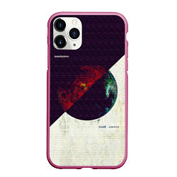 Чехол iPhone 11 Pro матовый Planet Zero - Shinedown, цвет: 3D-малиновый