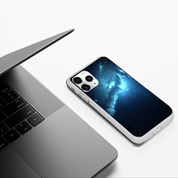 Чехол iPhone 11 Pro матовый Sky full of stars, цвет: 3D-белый — фото 2