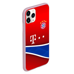 Чехол iPhone 11 Pro матовый Bayern munchen sport, цвет: 3D-розовый — фото 2